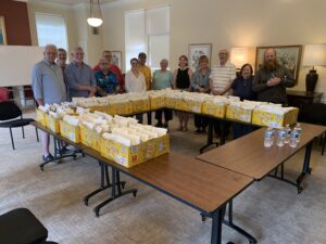 Making Lunches for The Gathering