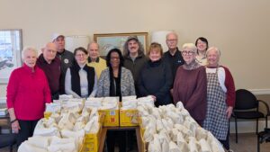 Making Lunches for The Gathering