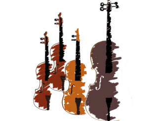 quartet, string, fiddle